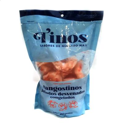 Tinos Langostinos Pelados Desvenados Congelados - 450gr